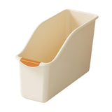 Maxbell Kitchen Cabinet Organizer Bin Versatile Container for Cabinet Office Kitchen High Cream Yellow S