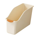 Maxbell Kitchen Cabinet Organizer Bin Versatile Container for Cabinet Office Kitchen High Cream Yellow S
