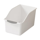 Maxbell Kitchen Cabinet Organizer Bin Versatile Container for Cabinet Office Kitchen High White L