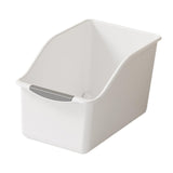 Maxbell Kitchen Cabinet Organizer Bin Versatile Container for Cabinet Office Kitchen High White L