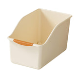 Maxbell Kitchen Cabinet Organizer Bin Versatile Container for Cabinet Office Kitchen High Cream Yellow L