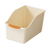Maxbell Kitchen Cabinet Organizer Bin Versatile Container for Cabinet Office Kitchen High Cream Yellow L