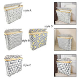 Maxbell Toilet Paper Organizer Space Saving Foldable Storage Box for RV