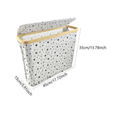 Maxbell Toilet Paper Organizer Space Saving Foldable Storage Box for RV
