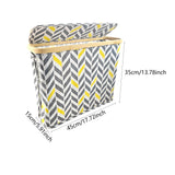Maxbell Toilet Paper Organizer Space Saving Foldable Storage Box for RV