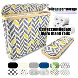 Maxbell Toilet Paper Organizer Space Saving Foldable Storage Box for RV
