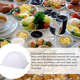 Maxbell Popup Mesh Food Cover Storage Kitchen Practical Umbrella for Event Home Pool