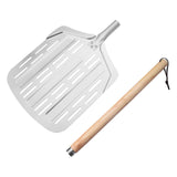 Maxbell Pizza Peel Oven Accessories Practical Kitchen Utensils Aluminum Pizza Paddle Total length 89.5cm