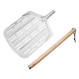 Maxbell Pizza Peel Oven Accessories Practical Kitchen Utensils Aluminum Pizza Paddle Total length 89.5cm