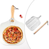 Maxbell Pizza Peel Oven Accessories Practical Kitchen Utensils Aluminum Pizza Paddle Total length 89.5cm