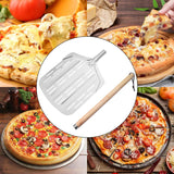 Maxbell Pizza Peel Oven Accessories Practical Kitchen Utensils Aluminum Pizza Paddle Total length 89.5cm