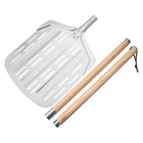 Maxbell Pizza Peel Oven Accessories Practical Kitchen Utensils Aluminum Pizza Paddle Total length 135cm