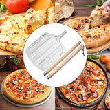 Maxbell Pizza Peel Oven Accessories Practical Kitchen Utensils Aluminum Pizza Paddle Total length 135cm