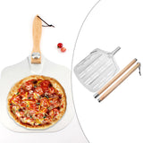 Maxbell Pizza Peel Oven Accessories Practical Kitchen Utensils Aluminum Pizza Paddle Total length 135cm