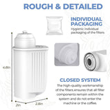 Maxbell Coffee Maker Water Filter for Auto Espressos Machine Replace for Tcz7003