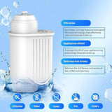 Maxbell Coffee Maker Water Filter for Auto Espressos Machine Replace for Tcz7003