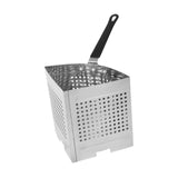 Maxbell Pasta Pot Strainer Basket Insert for Smaller Portions Perforated Deep Pocket