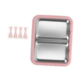 Maxbell Ice Cream Maker Homemade Easy to Clean Fun Families Activities Ice Cream Pan Pink No Lid
