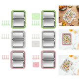 Maxbell Ice Cream Maker Homemade Easy to Clean Fun Families Activities Ice Cream Pan Pink No Lid
