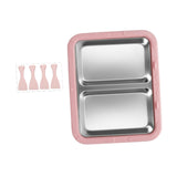 Maxbell Ice Cream Maker Homemade Easy to Clean Fun Families Activities Ice Cream Pan Pink No Lid
