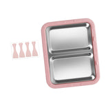 Maxbell Ice Cream Maker Homemade Easy to Clean Fun Families Activities Ice Cream Pan Pink No Lid