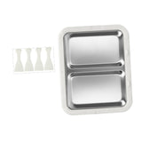 Maxbell Ice Cream Maker Homemade Easy to Clean Fun Families Activities Ice Cream Pan White No Lid