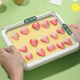 Maxbell Ice Cream Maker Homemade Easy to Clean Fun Families Activities Ice Cream Pan Pink With Lid