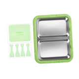 Maxbell Ice Cream Maker Homemade Easy to Clean Fun Families Activities Ice Cream Pan Green With Lid
