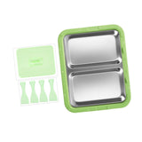 Maxbell Ice Cream Maker Homemade Easy to Clean Fun Families Activities Ice Cream Pan Green With Lid