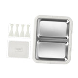 Maxbell Ice Cream Maker Homemade Easy to Clean Fun Families Activities Ice Cream Pan White With Lid