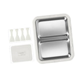 Maxbell Ice Cream Maker Homemade Easy to Clean Fun Families Activities Ice Cream Pan White With Lid