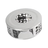 Maxbell Tea Teapot Warmer Stainless Steel Home for Other Heatproof Dish Glass Teapot Silver