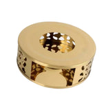 Maxbell Tea Teapot Warmer Stainless Steel Home for Other Heatproof Dish Glass Teapot Gold