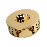 Maxbell Tea Teapot Warmer Stainless Steel Home for Other Heatproof Dish Glass Teapot Gold