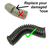 Maxbell 2x Floor Lower Nozzle Hoses Replacement Vacuum Cleaner Accessories for Hv300