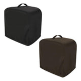 Maxbell Ice Maker Cover Waterproof Ice Machine Cover for Other Countertop Appliances black
