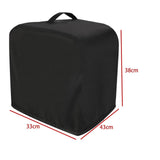 Maxbell Ice Maker Cover Waterproof Ice Machine Cover for Other Countertop Appliances black
