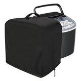 Maxbell Ice Maker Cover Waterproof Ice Machine Cover for Other Countertop Appliances black
