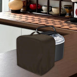 Maxbell Ice Maker Cover Waterproof Ice Machine Cover for Other Countertop Appliances Brown