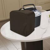 Maxbell Ice Maker Cover Waterproof Ice Machine Cover for Other Countertop Appliances Brown