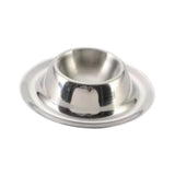 Maxbell Boiled Egg Tray Creative Dinnerware Sauce Dish for Household Hotel Apartment