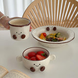 Maxbell Salad Yogurt Bowl Compact Ceramic Bowl for Side Dishes Dessert Dipping Sauce 250 ml