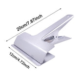 Maxbell Sewing Clip Handheld Fabric Fix Wide Jaw Adjustable Fabric Cutting Bed Clamp
