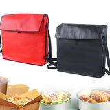 Maxbell Insulated Pizza Delivery Bag Food Pack for Restaurants Food Service Catering Black