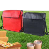 Maxbell Insulated Pizza Delivery Bag Food Pack for Restaurants Food Service Catering Black