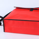 Maxbell Insulated Pizza Delivery Bag Food Pack for Restaurants Food Service Catering Red