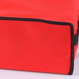 Maxbell Insulated Pizza Delivery Bag Food Pack for Restaurants Food Service Catering Red