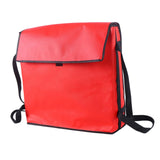 Maxbell Insulated Pizza Delivery Bag Food Pack for Restaurants Food Service Catering Red