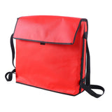 Maxbell Insulated Pizza Delivery Bag Food Pack for Restaurants Food Service Catering Red