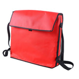 Maxbell Insulated Pizza Delivery Bag Food Pack for Restaurants Food Service Catering Red